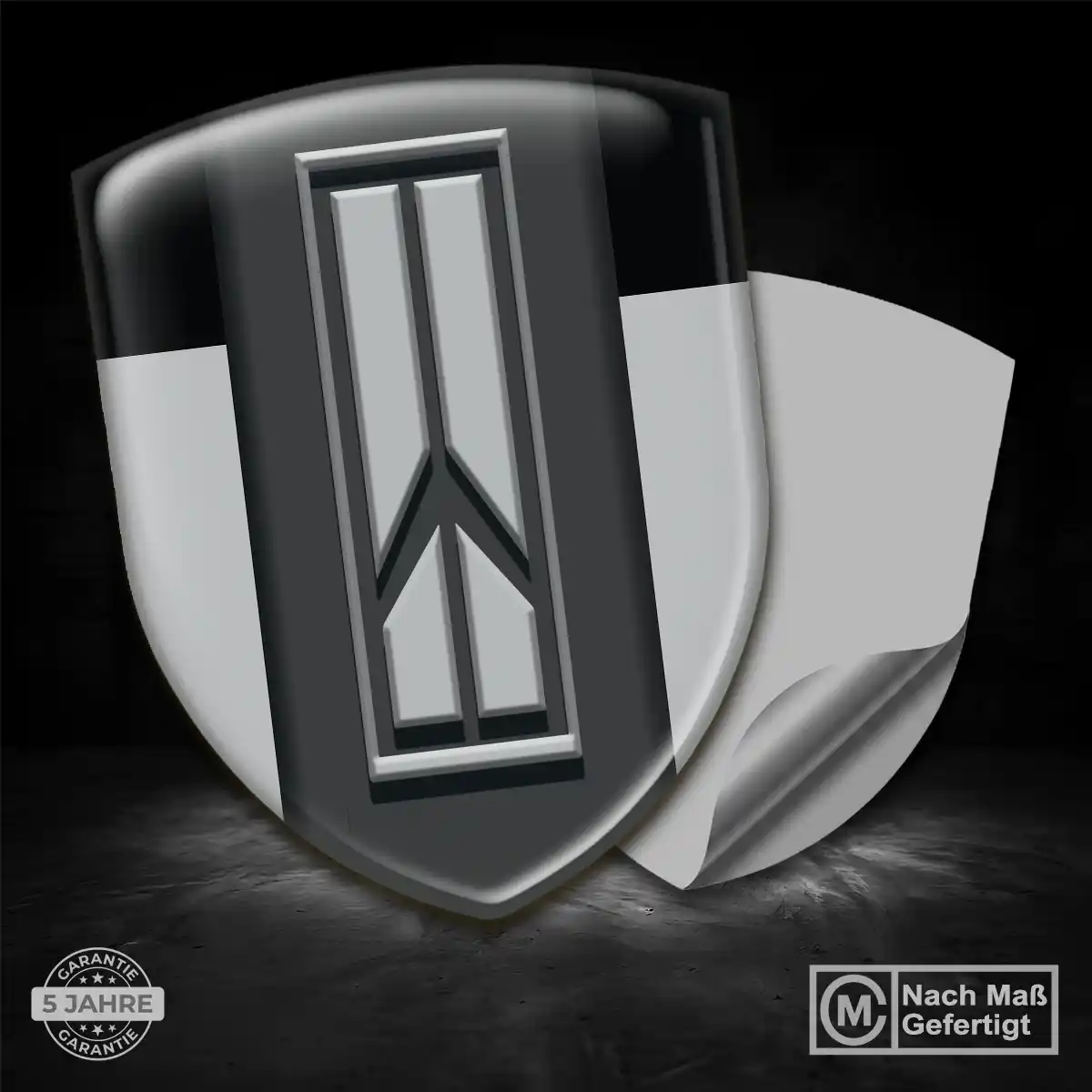 Oldsmobile Silikon Aufkleber Edles Design