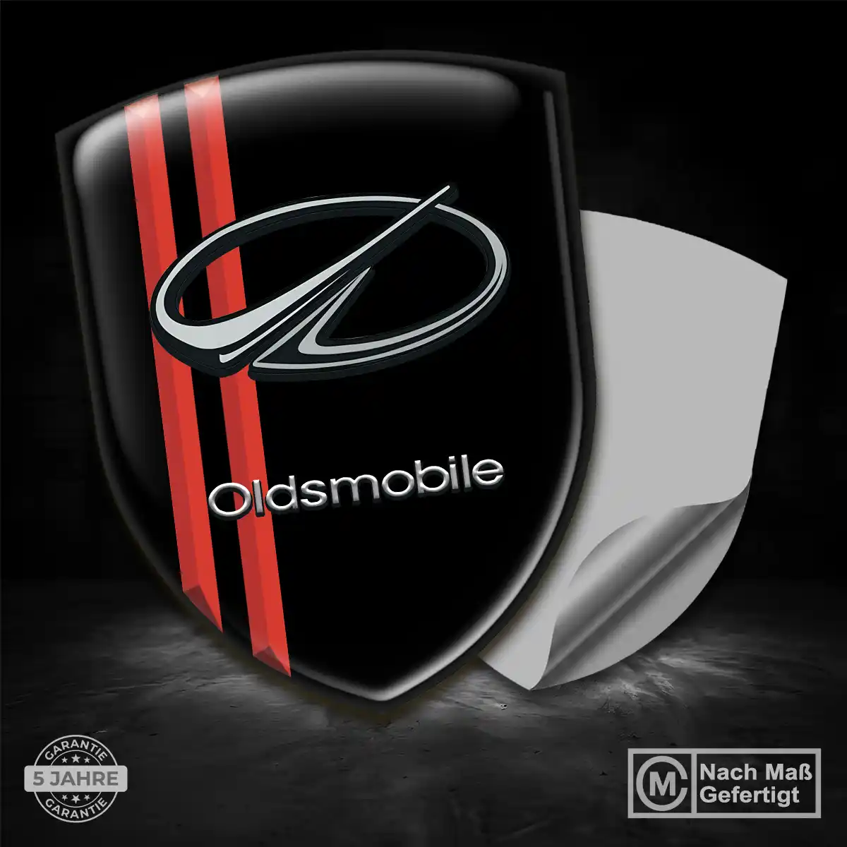 Oldsmobile Silikon Aufkleber Embleme Ausdrucksstarkes Design