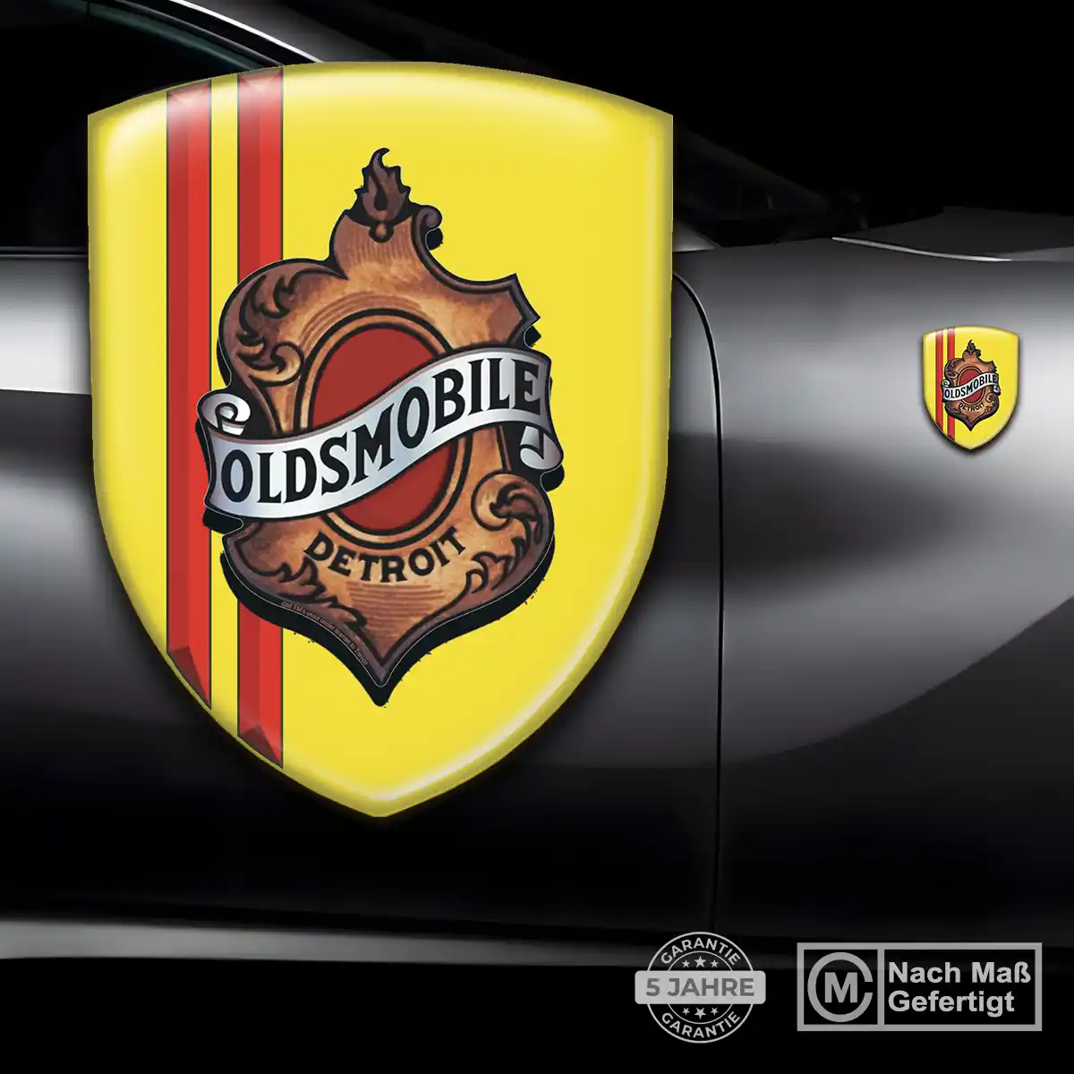 Oldsmobile Silikon Aufkleber Embleme Auto Elegantes Design