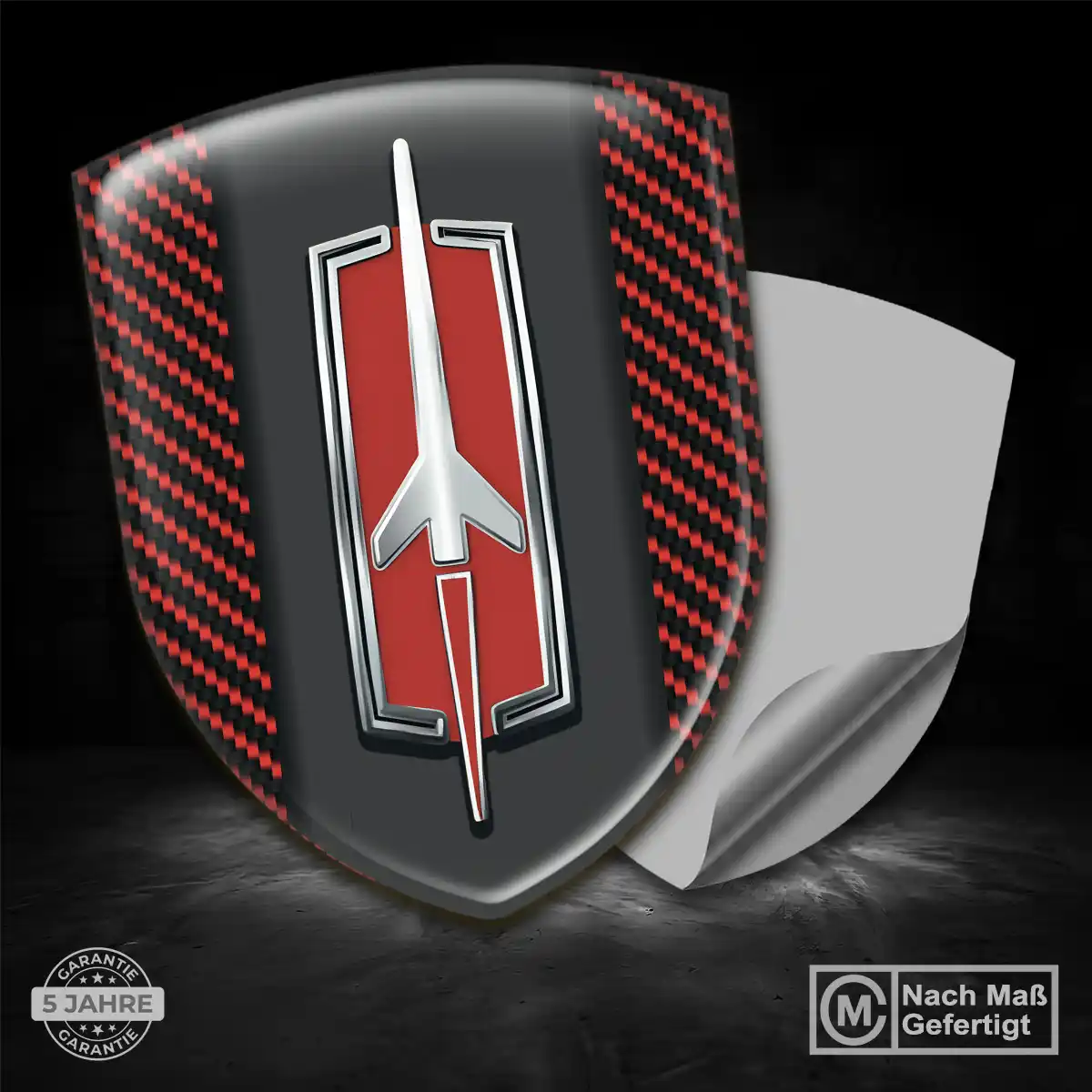 Oldsmobile Silikon Aufkleber Embleme Auto Modernes Design