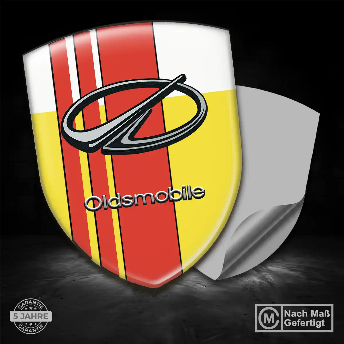 Oldsmobile Silikon Aufkleber Embleme Auto Premiumqualität
