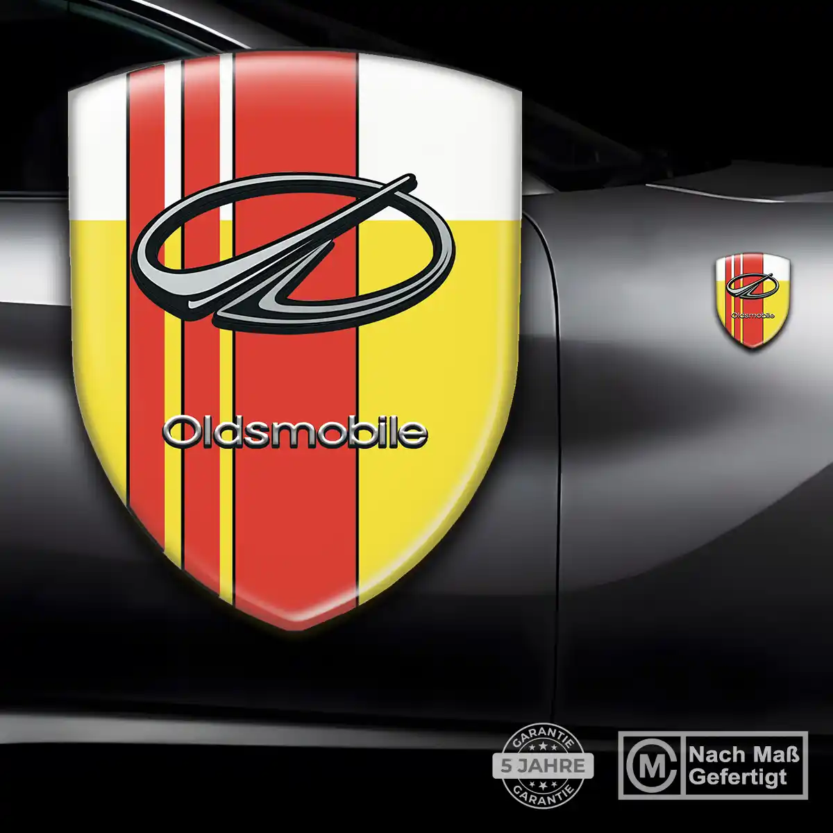 Oldsmobile Silikon Aufkleber Embleme Auto Premiumqualität