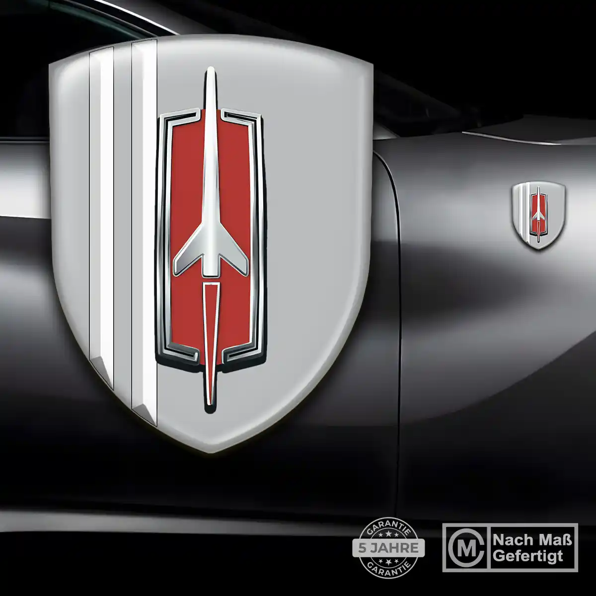 Oldsmobile Silikon Aufkleber Embleme Edles Design