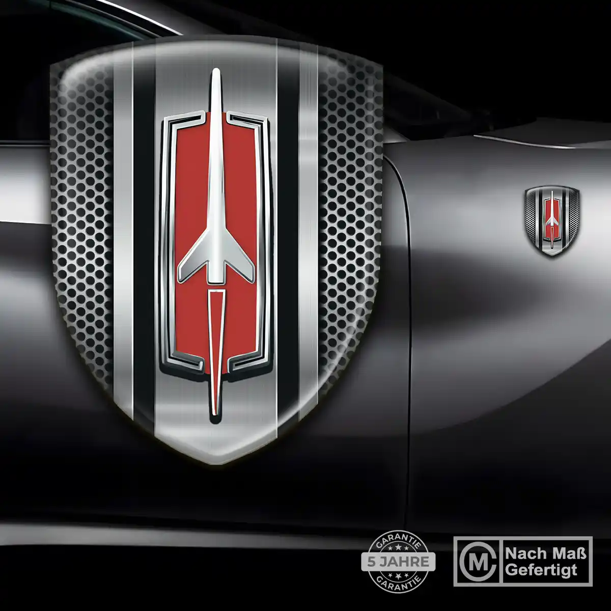 Oldsmobile Silikon Aufkleber Embleme Elegantes Design