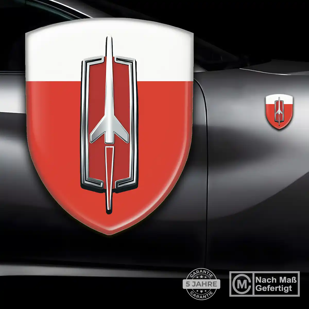 Oldsmobile Silikon Aufkleber Embleme Erstklassige Qualität