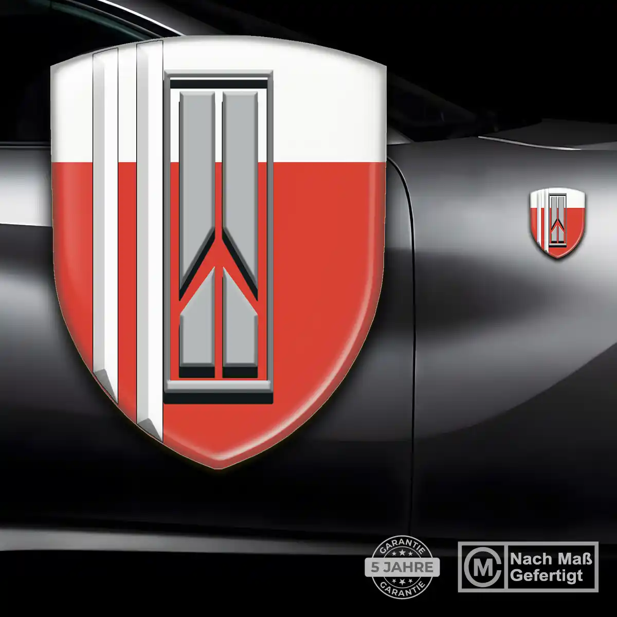 Oldsmobile Silikon Aufkleber Embleme Exterieurdesign
