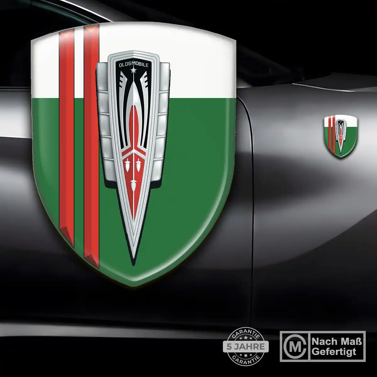 Oldsmobile Silikon Aufkleber Embleme Premiumqualität