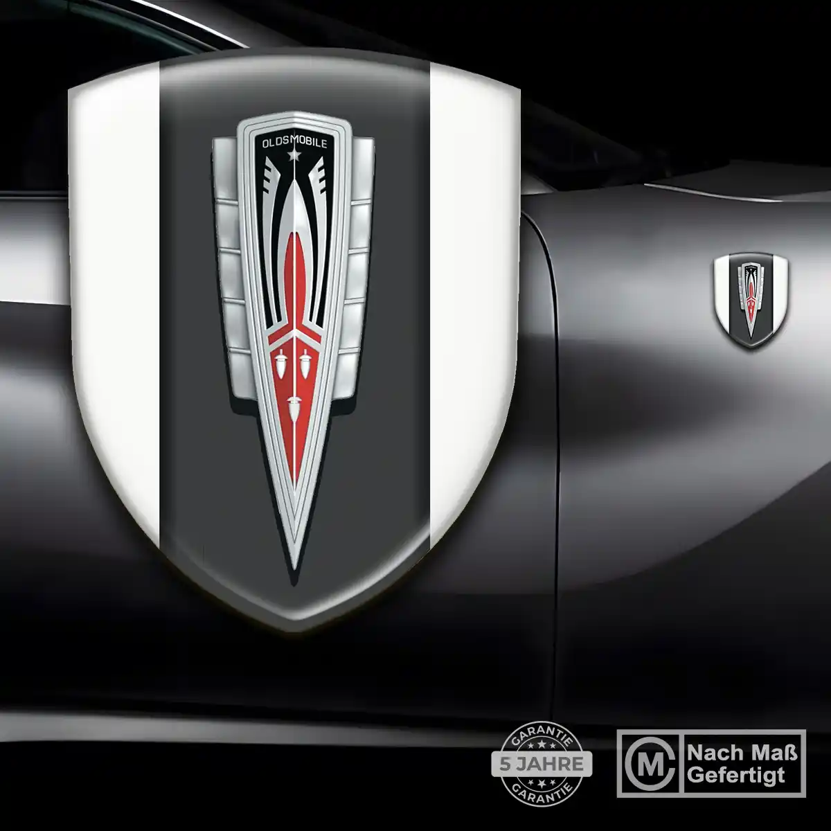 Oldsmobile Silikon Aufkleber Embleme Tuningfahrzeug