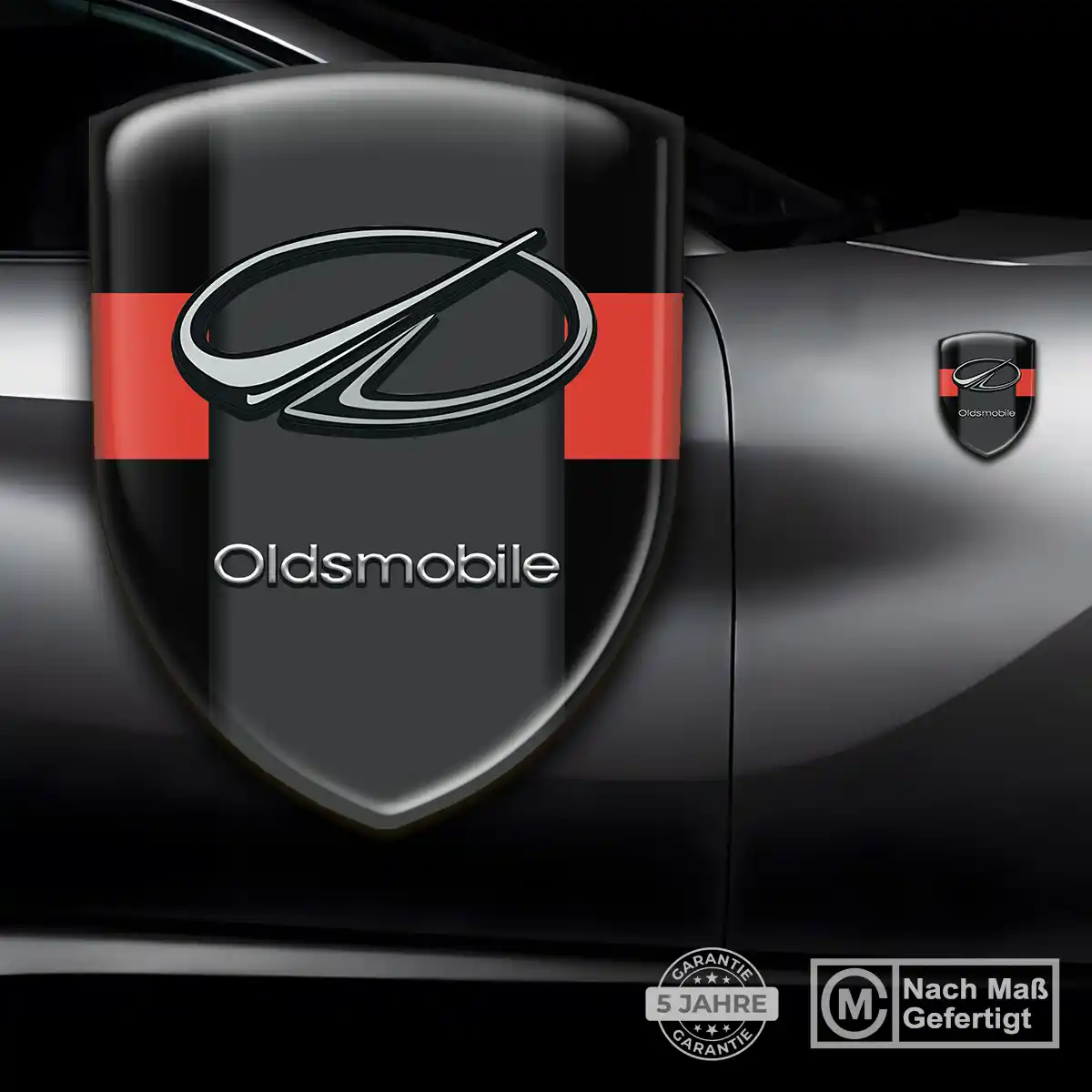 Oldsmobile Silikon Aufkleber Hochwertiges Harz