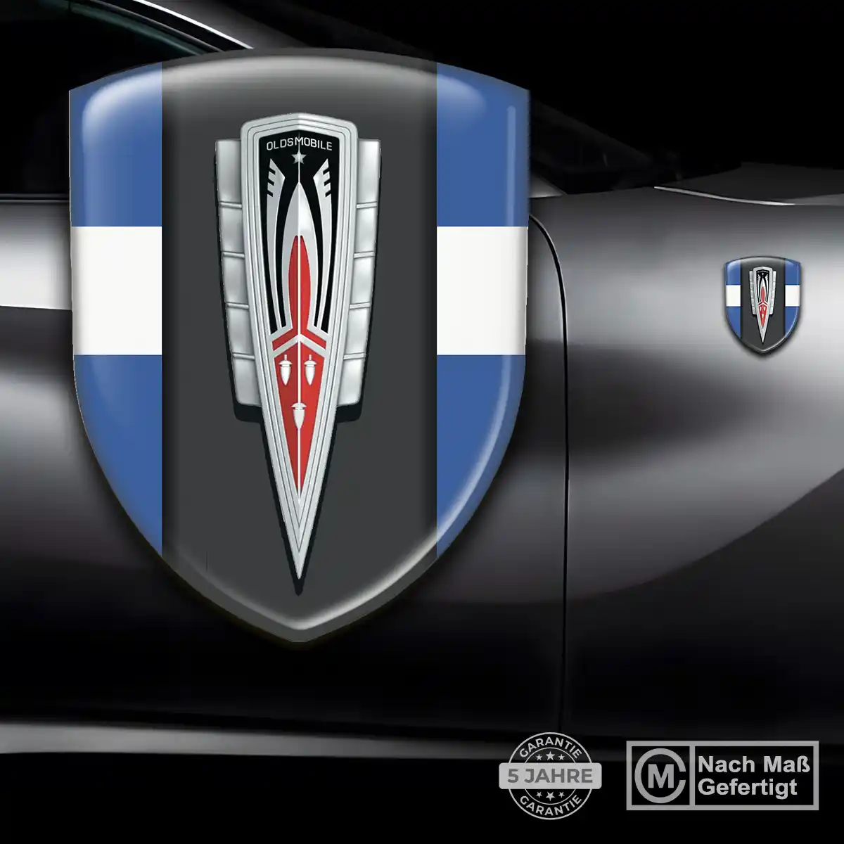Oldsmobile Silikon Aufkleber Limitierte Auflage