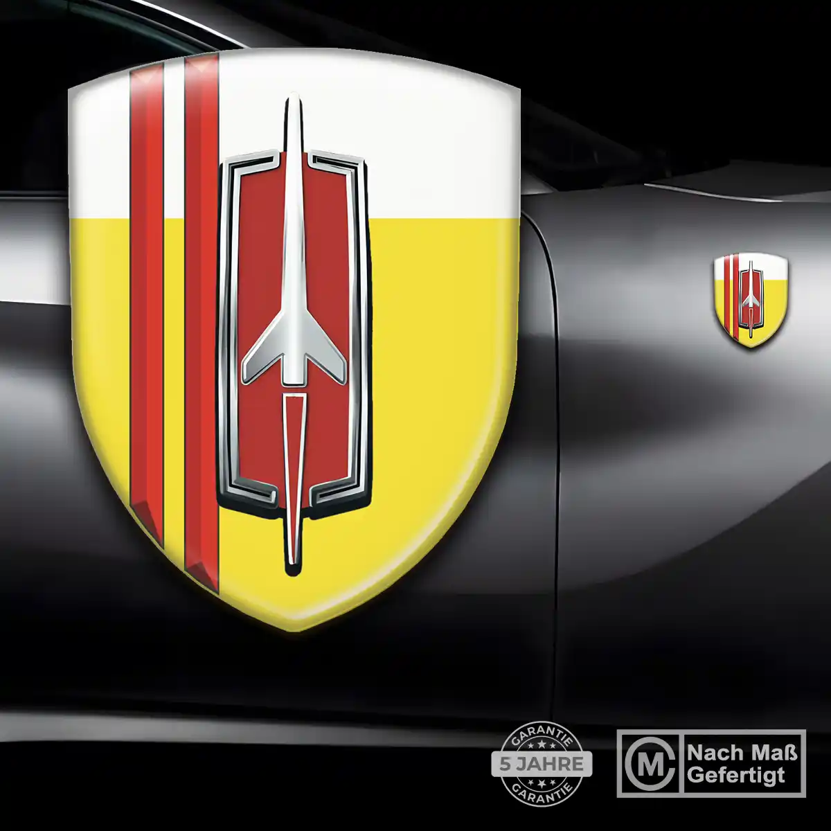 Oldsmobile Silikon Aufkleber Markenedition