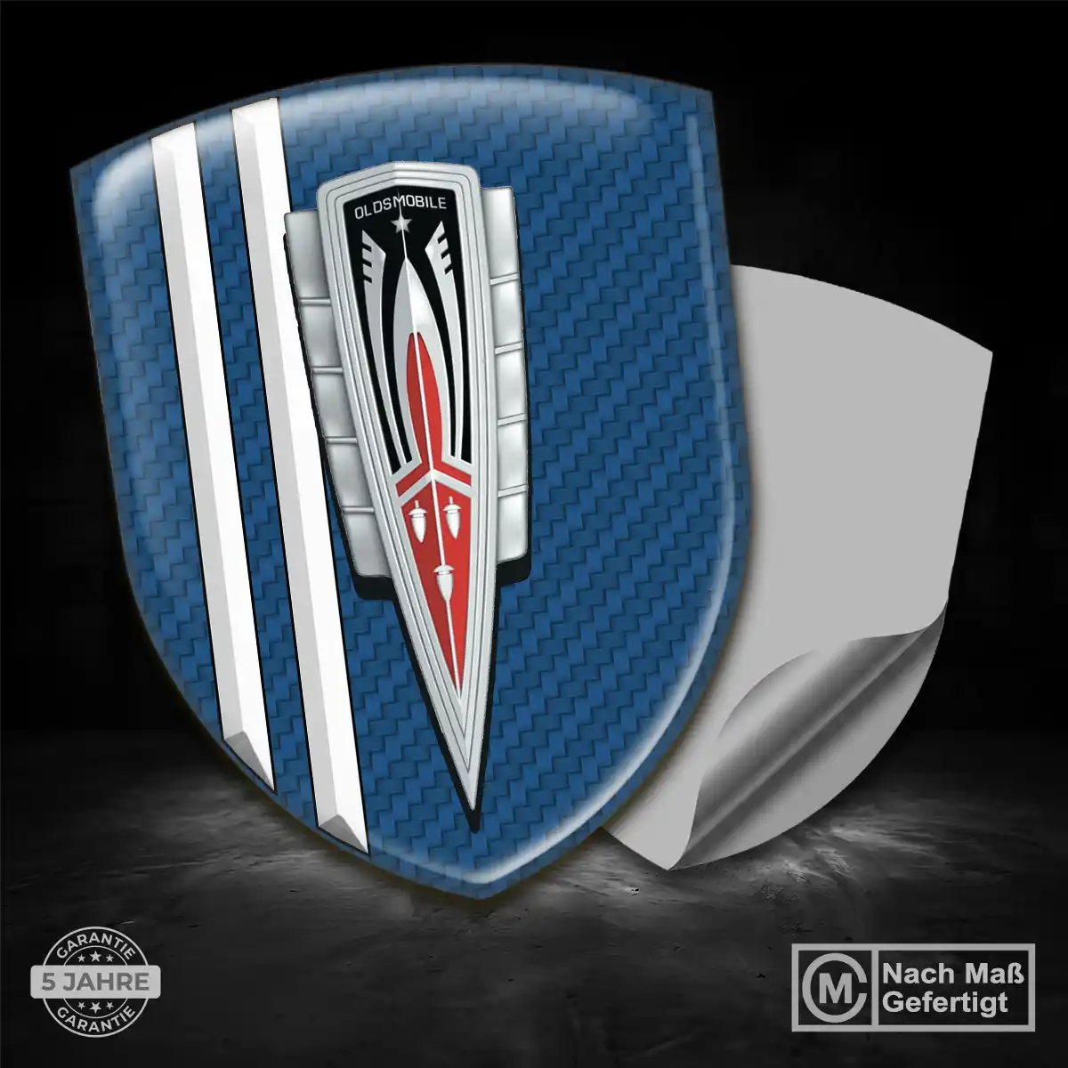 Oldsmobile Silikon Aufkleber Premium-Edition