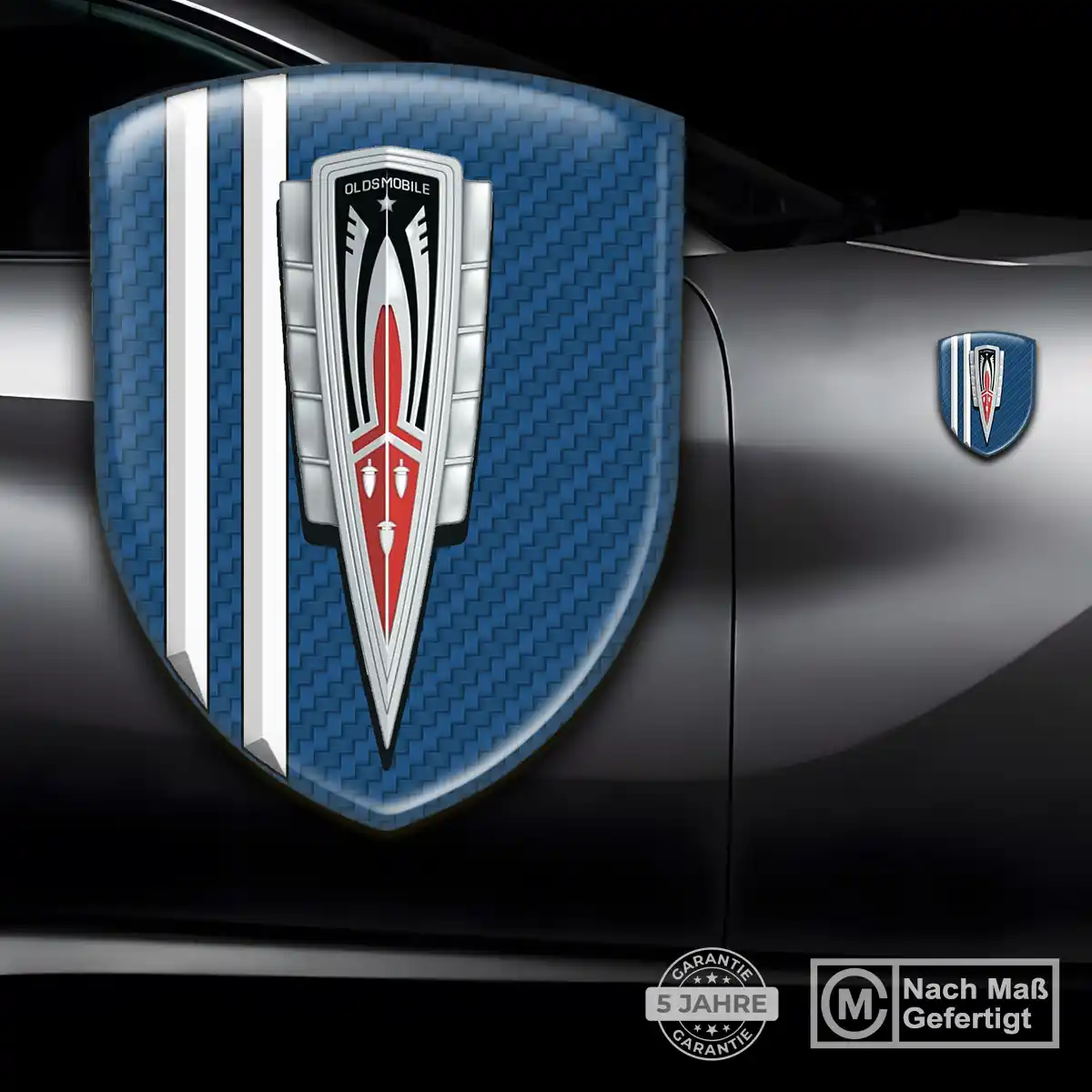Oldsmobile Silikon Aufkleber Premium-Edition