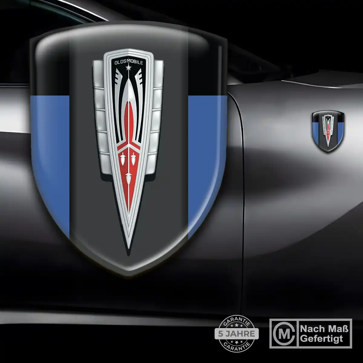Oldsmobile Silikon Aufkleber Stilvolles Design