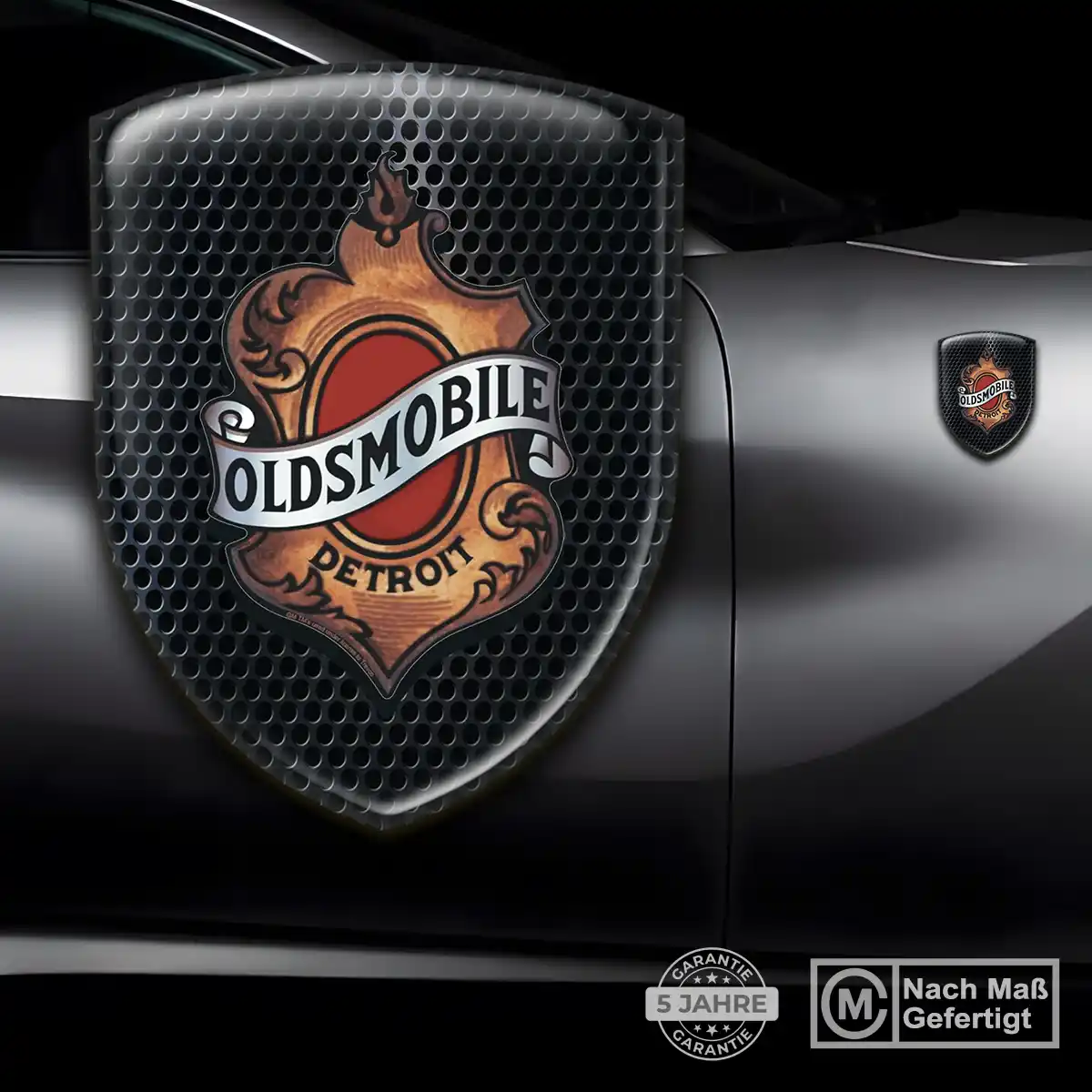 Oldsmobile Silikon Aufkleber Wappen Auto Exterieurdesign
