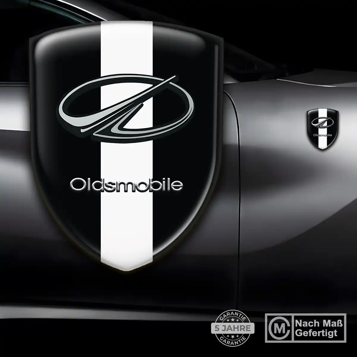 Oldsmobile Silikon Aufkleber Wappen Auto Interieurdesign