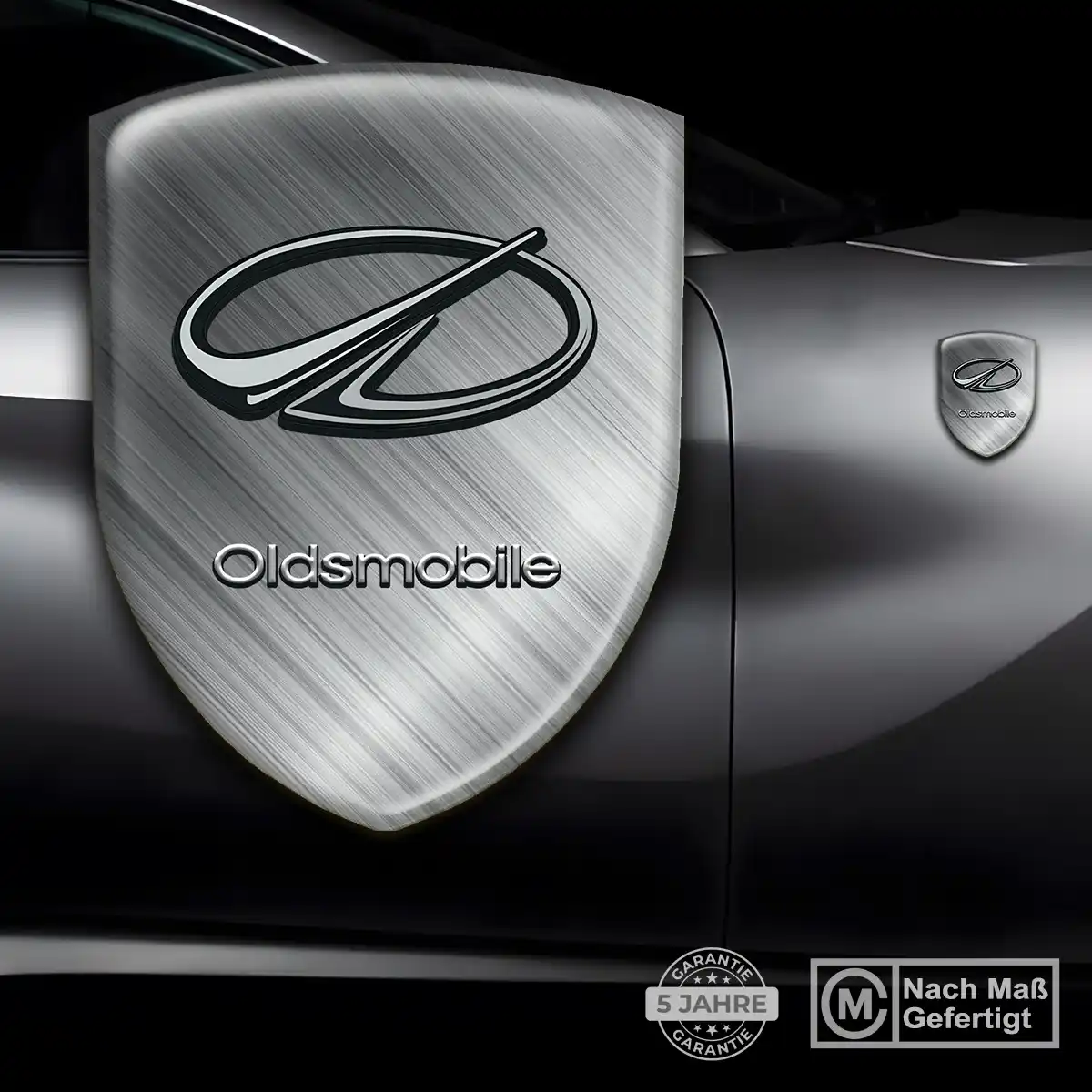 Oldsmobile Silikon Aufkleber Wappen Auto Luxus-Edition
