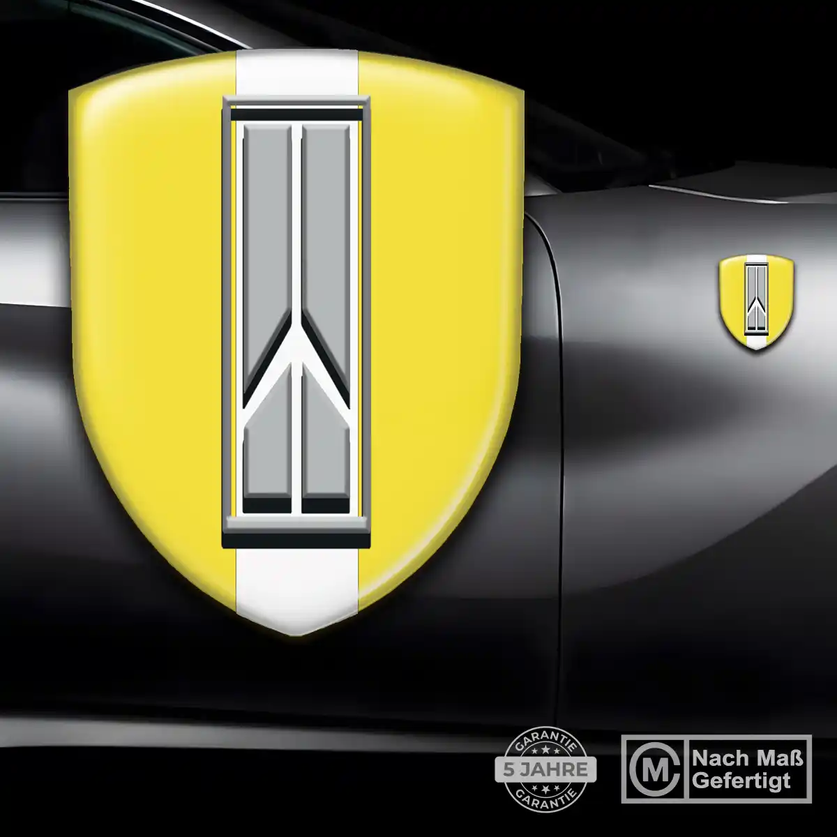 Oldsmobile Silikon Aufkleber Wappen Auto Premiumqualität