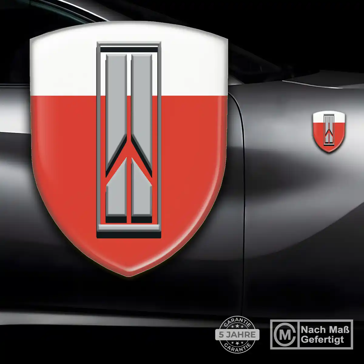 Oldsmobile Silikon Aufkleber Wappen Auto Tuningfahrzeug