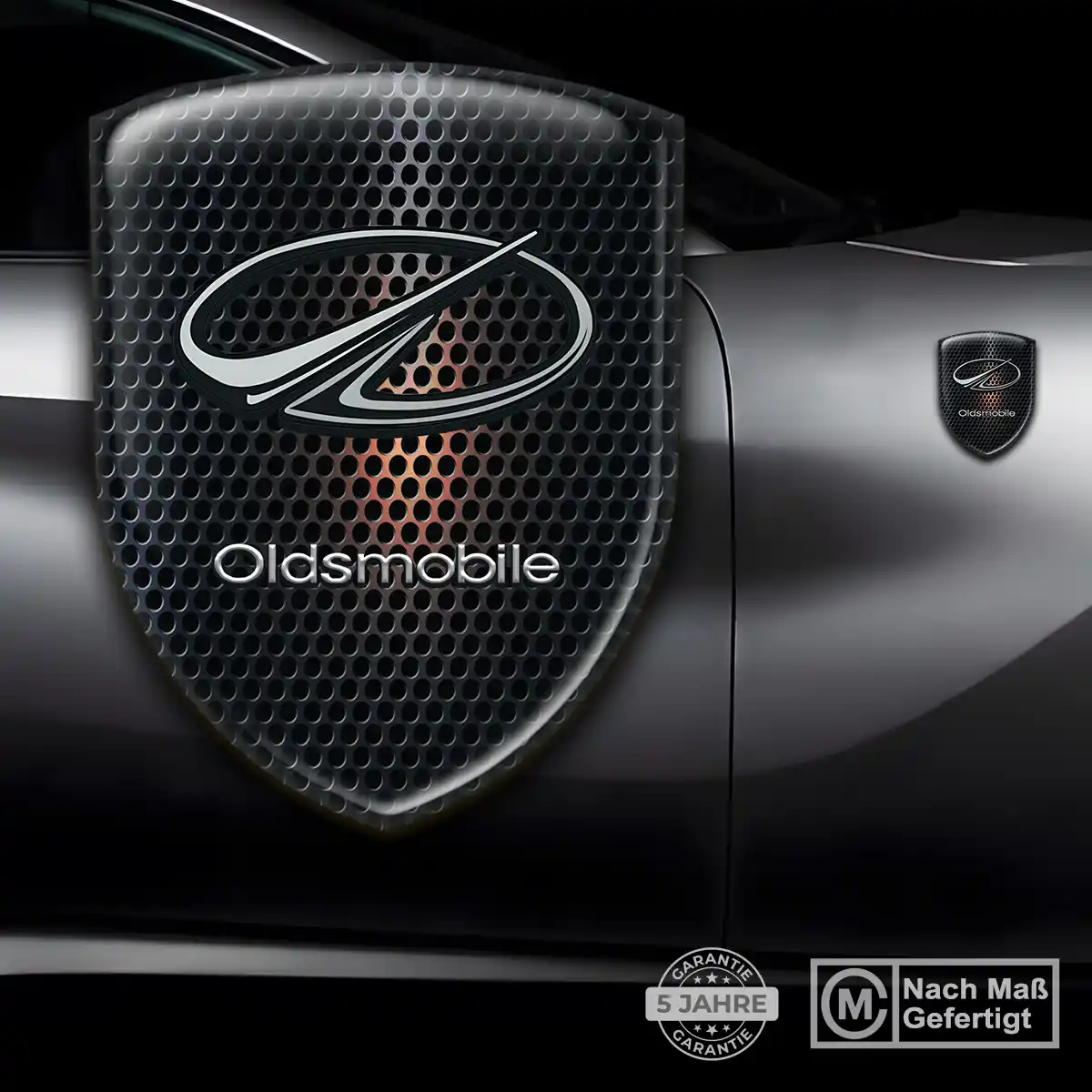 Oldsmobile Silikon Aufkleber Wappen Stilvolles Design