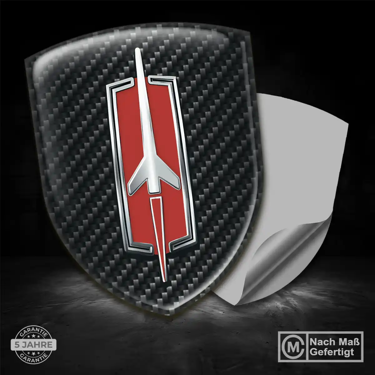 Oldsmobile Wappen Aufkleber Anspruchsvolles Design