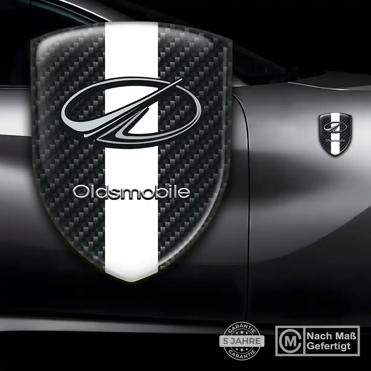 Oldsmobile Wappen Aufkleber Ausdrucksstarkes Design
