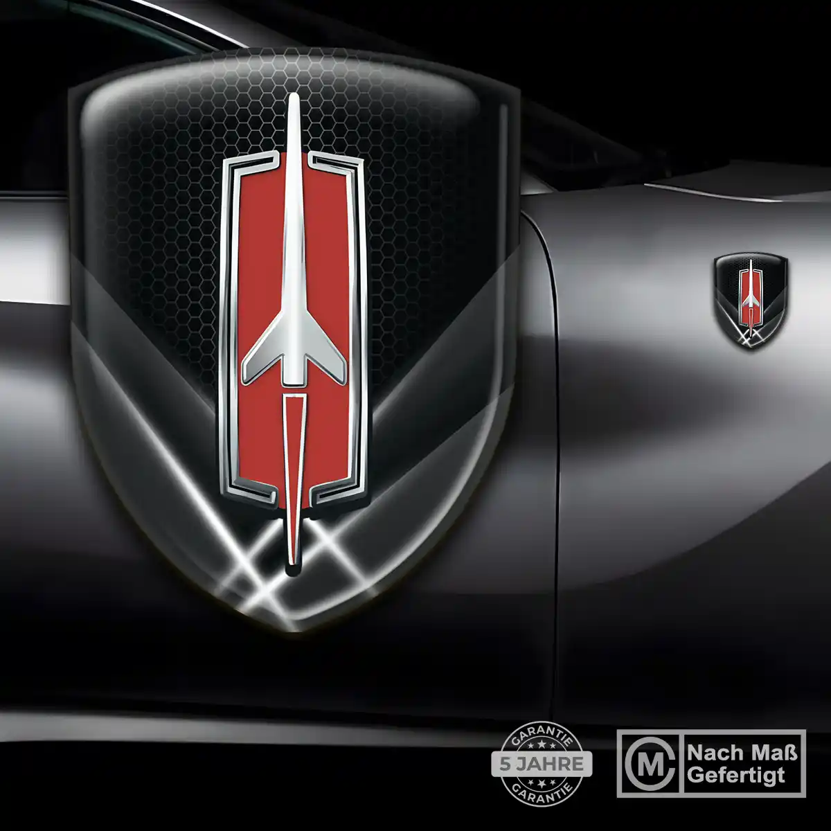 Oldsmobile Wappen Aufkleber Auto Edles Design