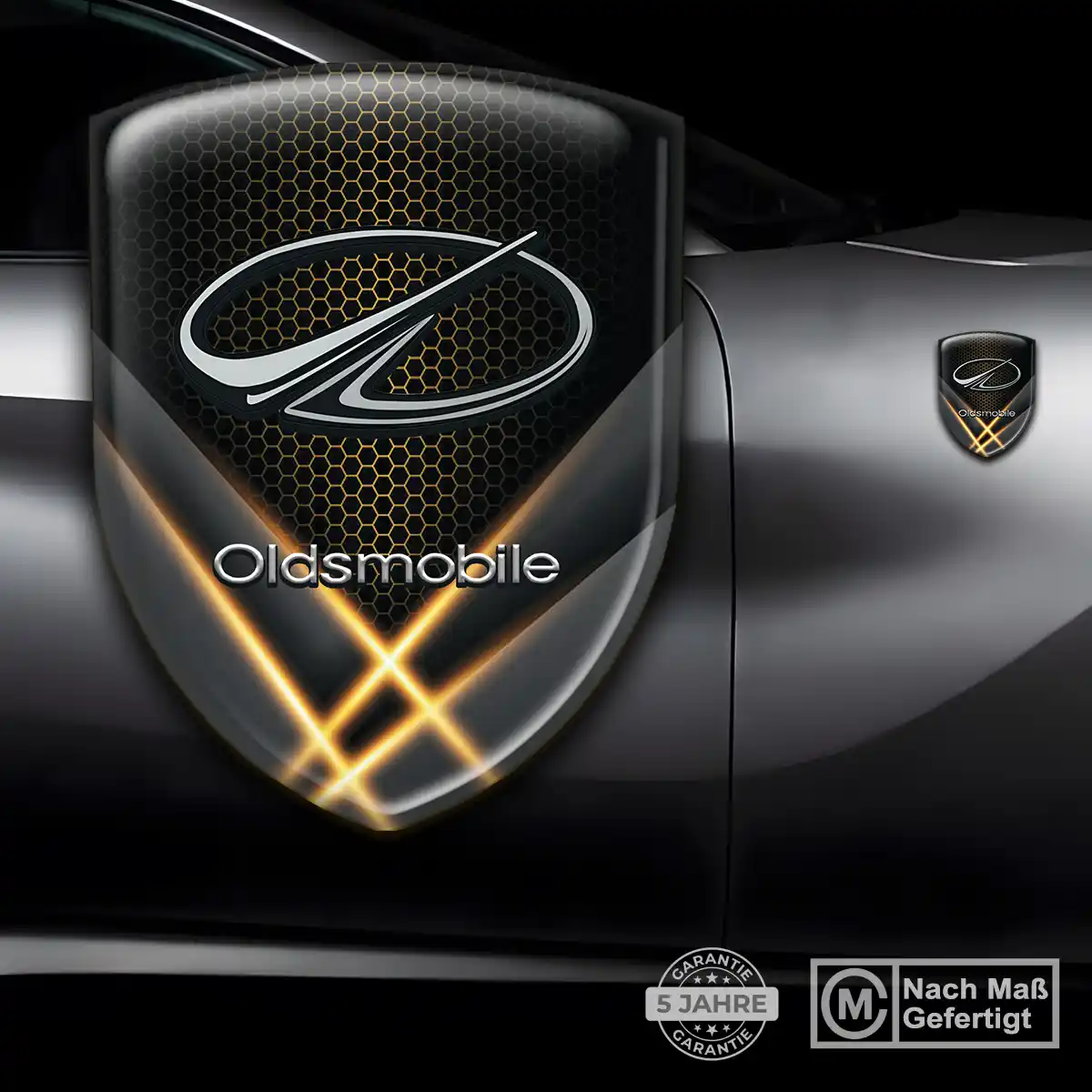 Oldsmobile Wappen Aufkleber Auto Interieurdesign