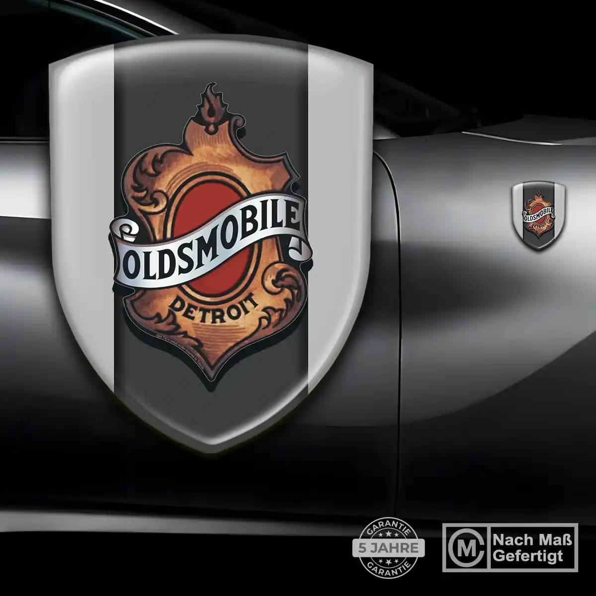 Oldsmobile Wappen Aufkleber Auto Markenedition