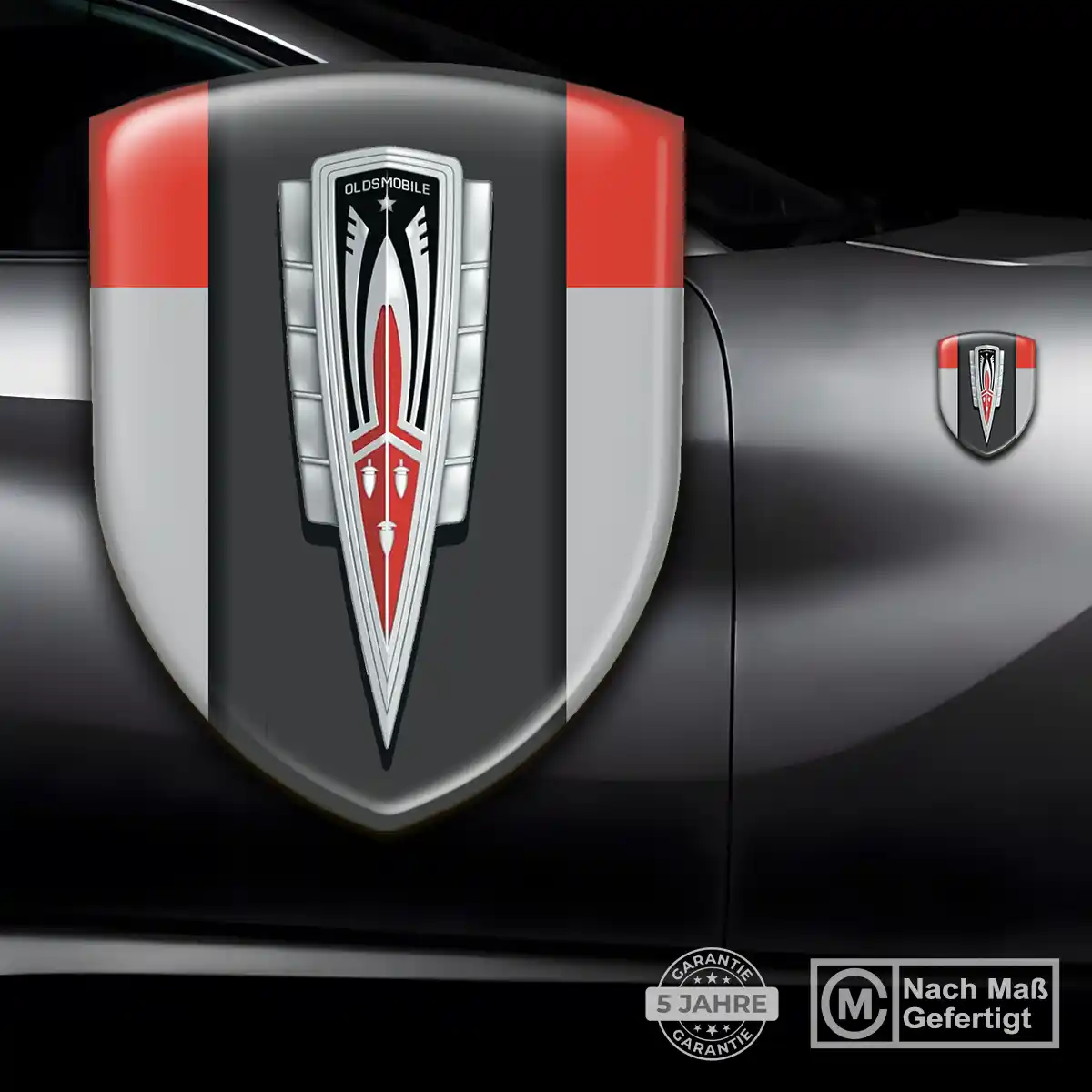 Oldsmobile Wappen Aufkleber Emblem Anspruchsvolles Design