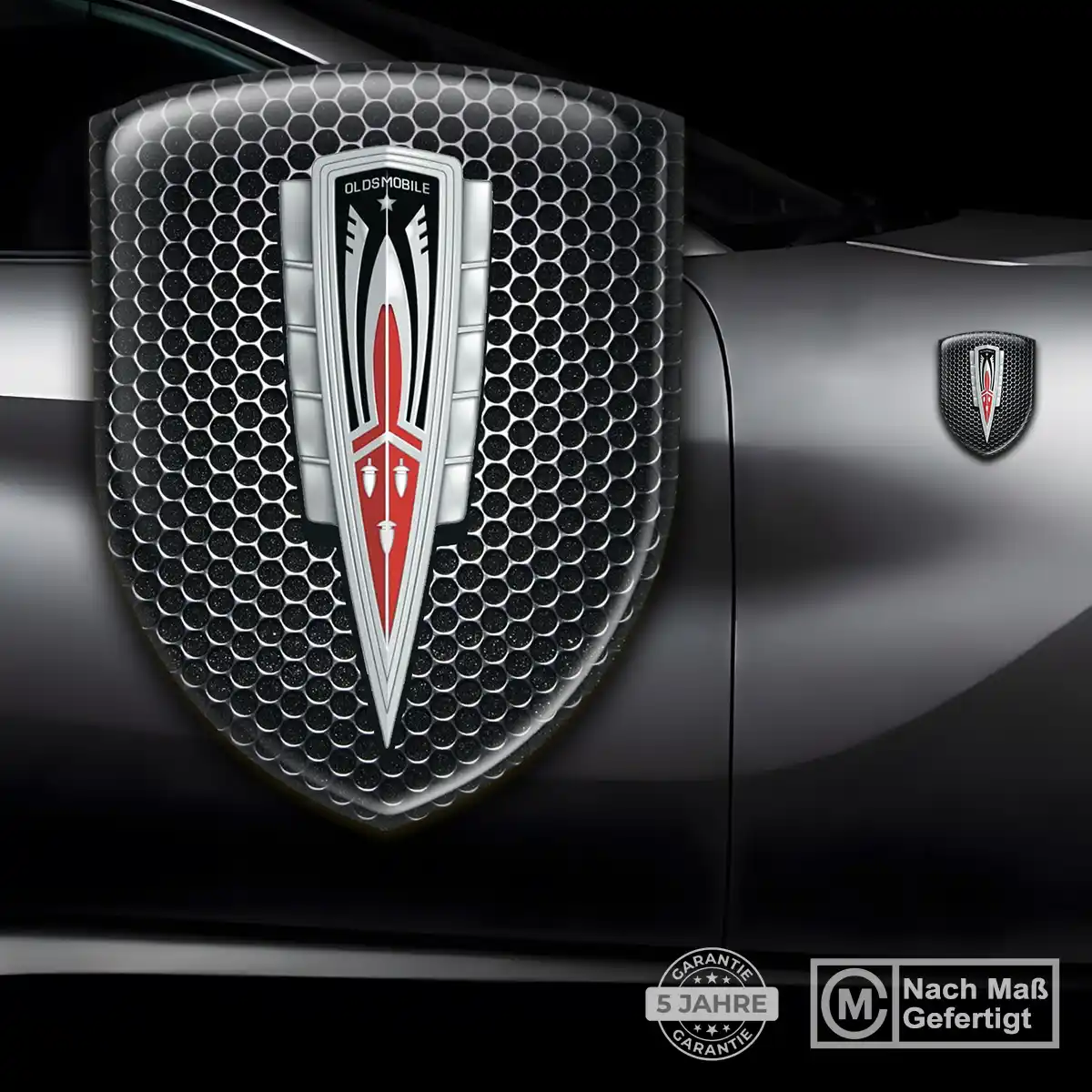Oldsmobile Wappen Aufkleber Emblem Ausdrucksstarkes Design