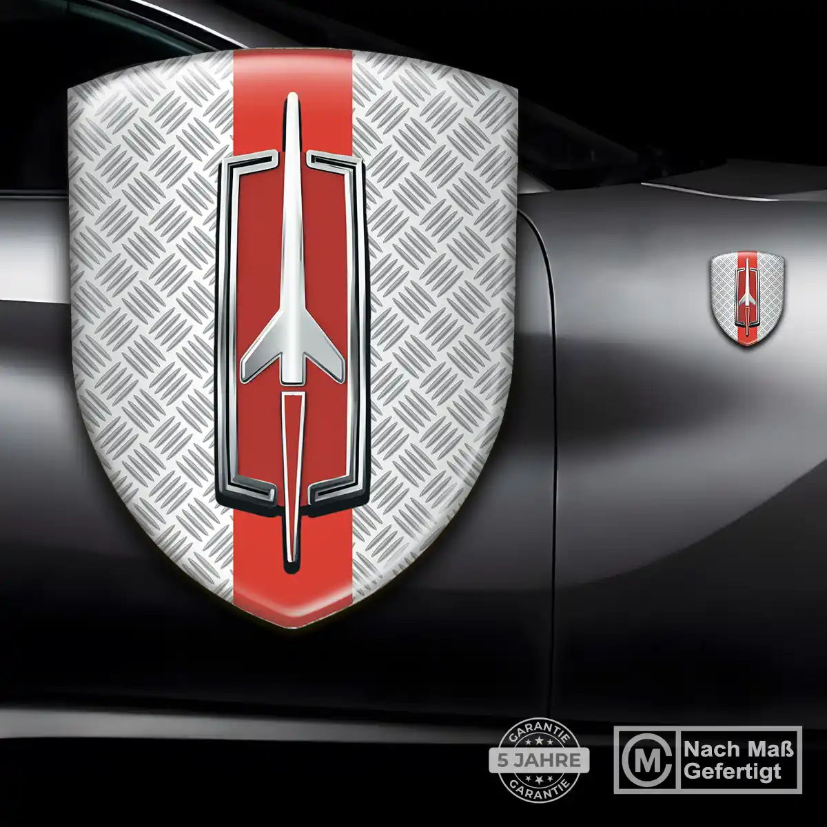 Oldsmobile Wappen Aufkleber Emblem Auto Premium-Edition