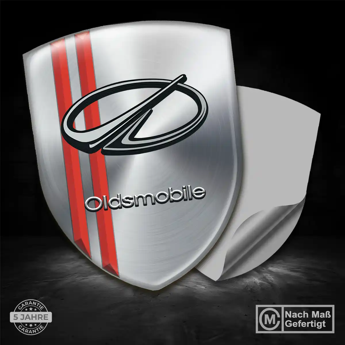 Oldsmobile Wappen Aufkleber Emblem Edles Design
