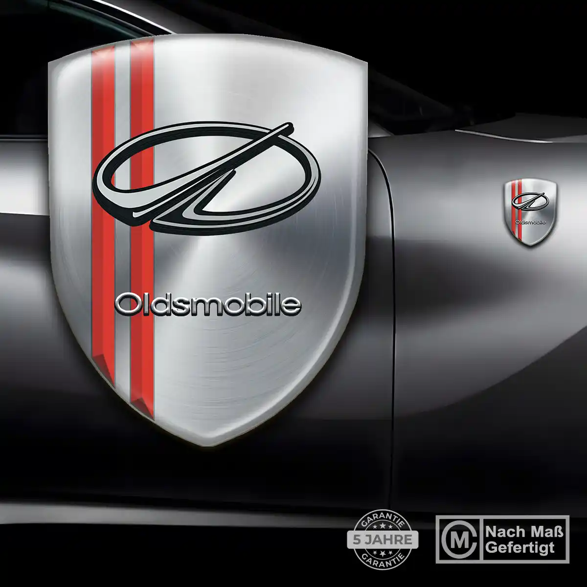 Oldsmobile Wappen Aufkleber Emblem Edles Design