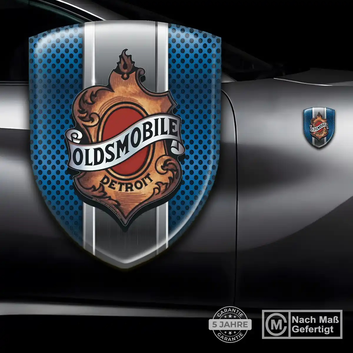 Oldsmobile Wappen Aufkleber Emblem Elegantes Design