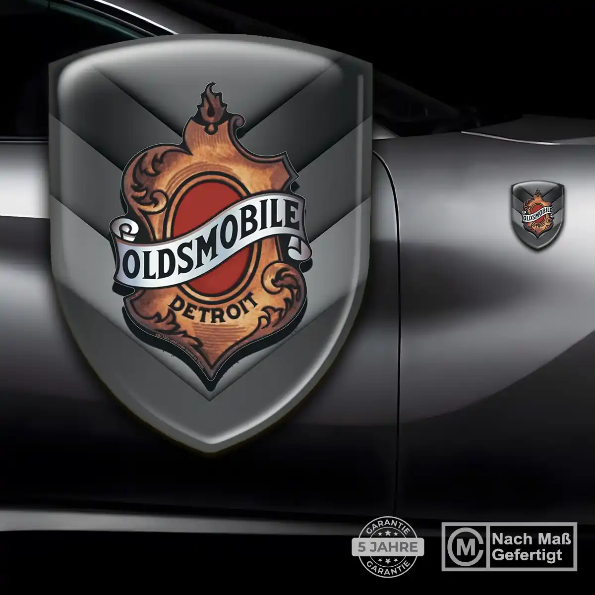 Oldsmobile Wappen Aufkleber Emblem Erstklassige Qualität