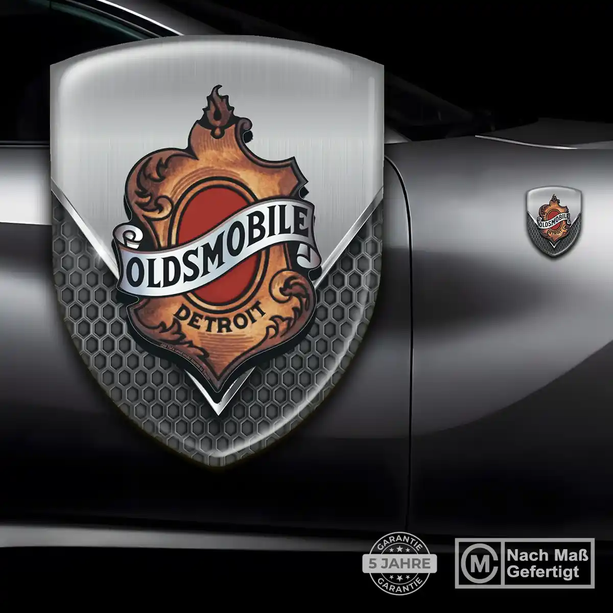 Oldsmobile Wappen Aufkleber Emblem Limitierte Auflage