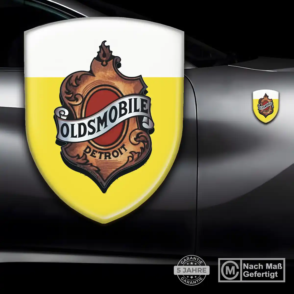 Oldsmobile Wappen Aufkleber Emblem Modernes Design