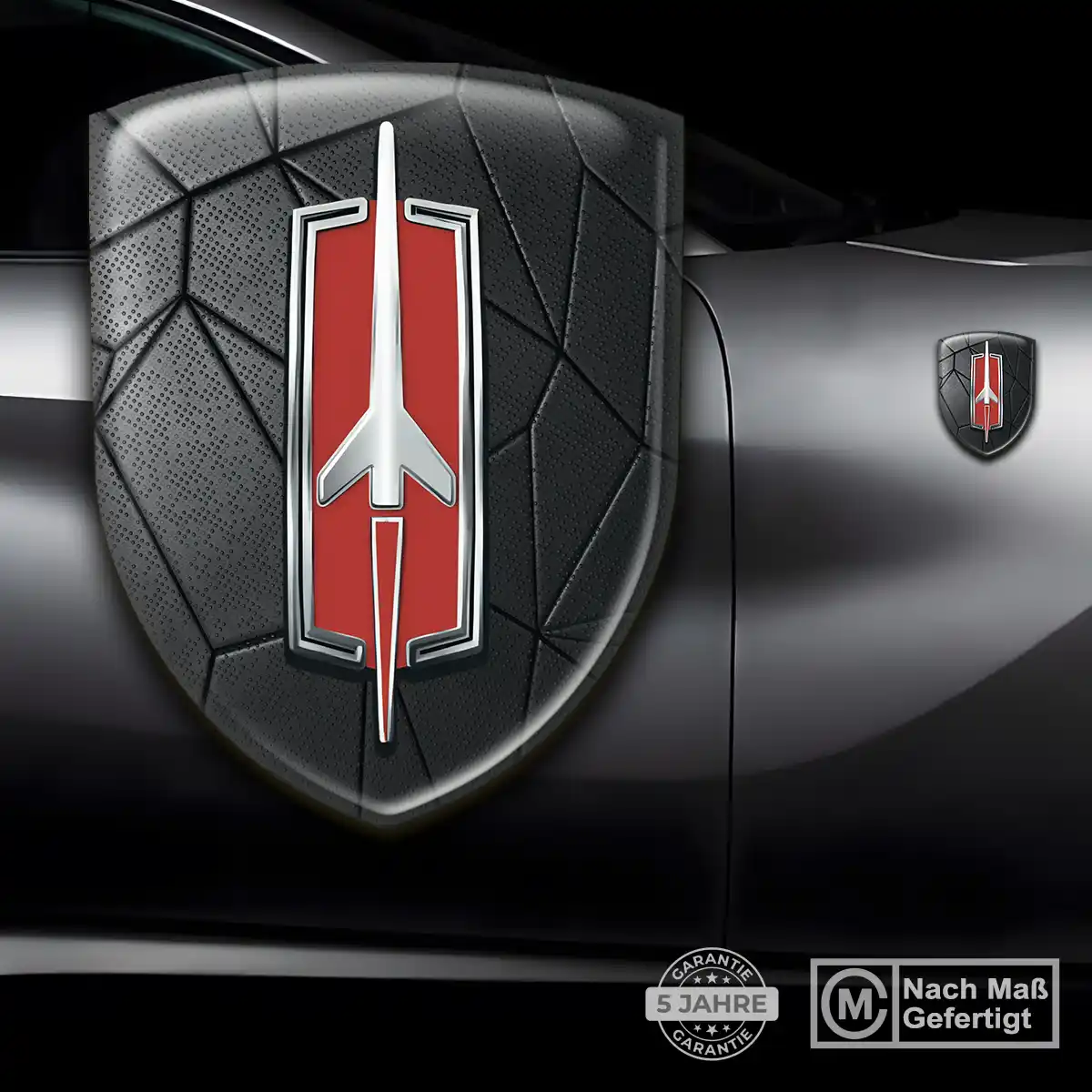Oldsmobile Wappen Aufkleber Emblem Premium-Edition
