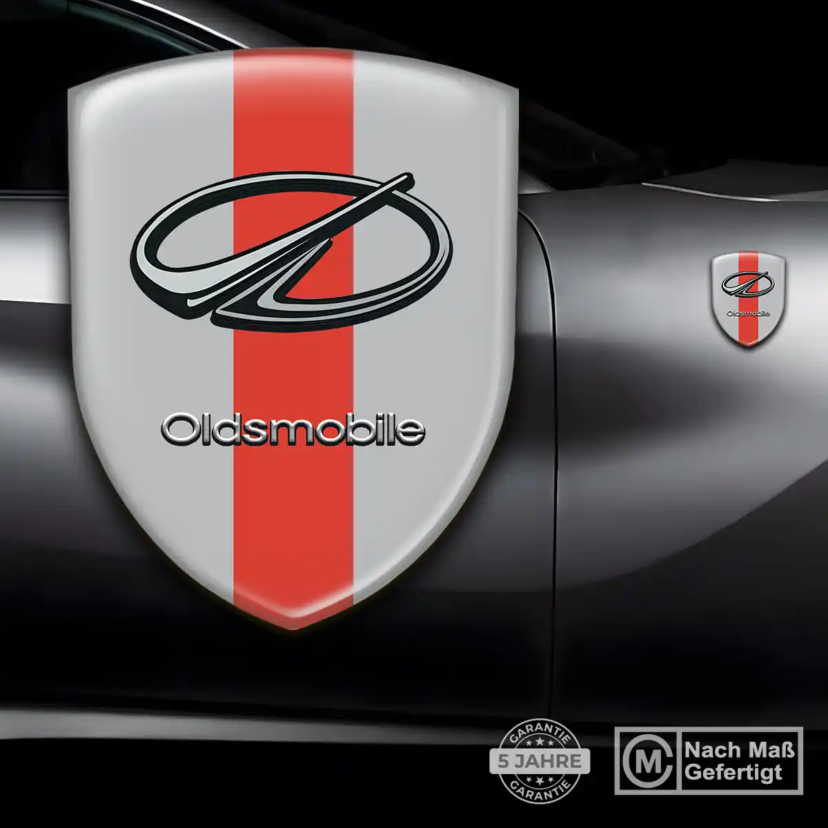 Oldsmobile Wappen Aufkleber Emblem Premiumqualität