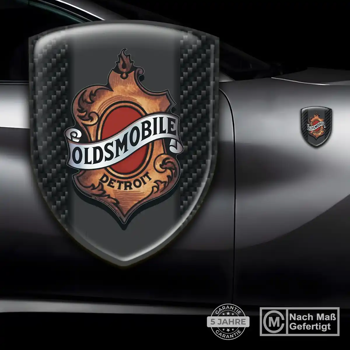 Oldsmobile Wappen Aufkleber Erstklassige Qualität