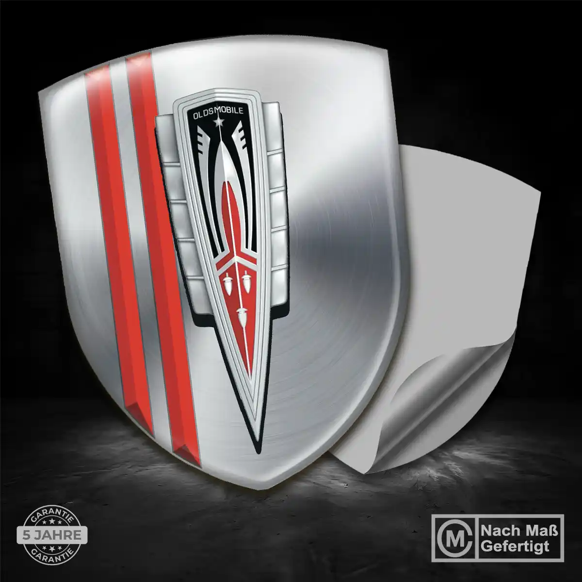 Oldsmobile Wappen Aufkleber Exterieurdesign