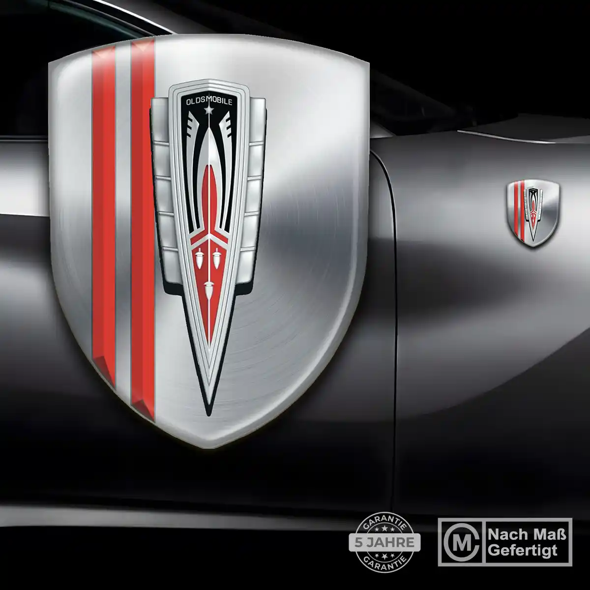 Oldsmobile Wappen Aufkleber Exterieurdesign