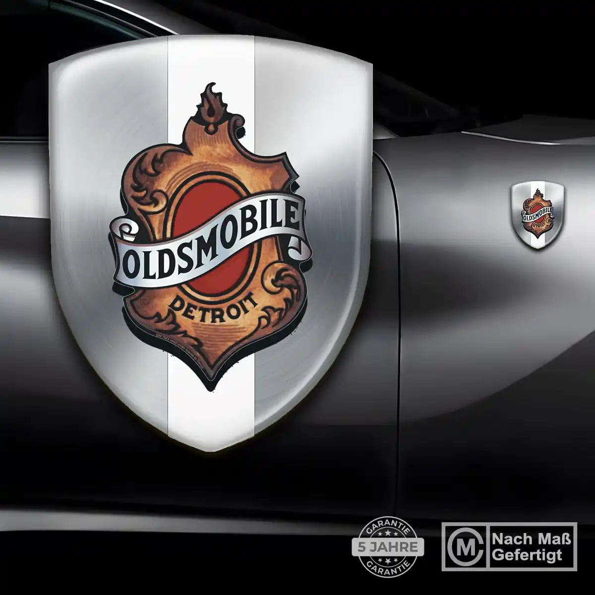 Oldsmobile Wappen Aufkleber Hochwertiges Harz