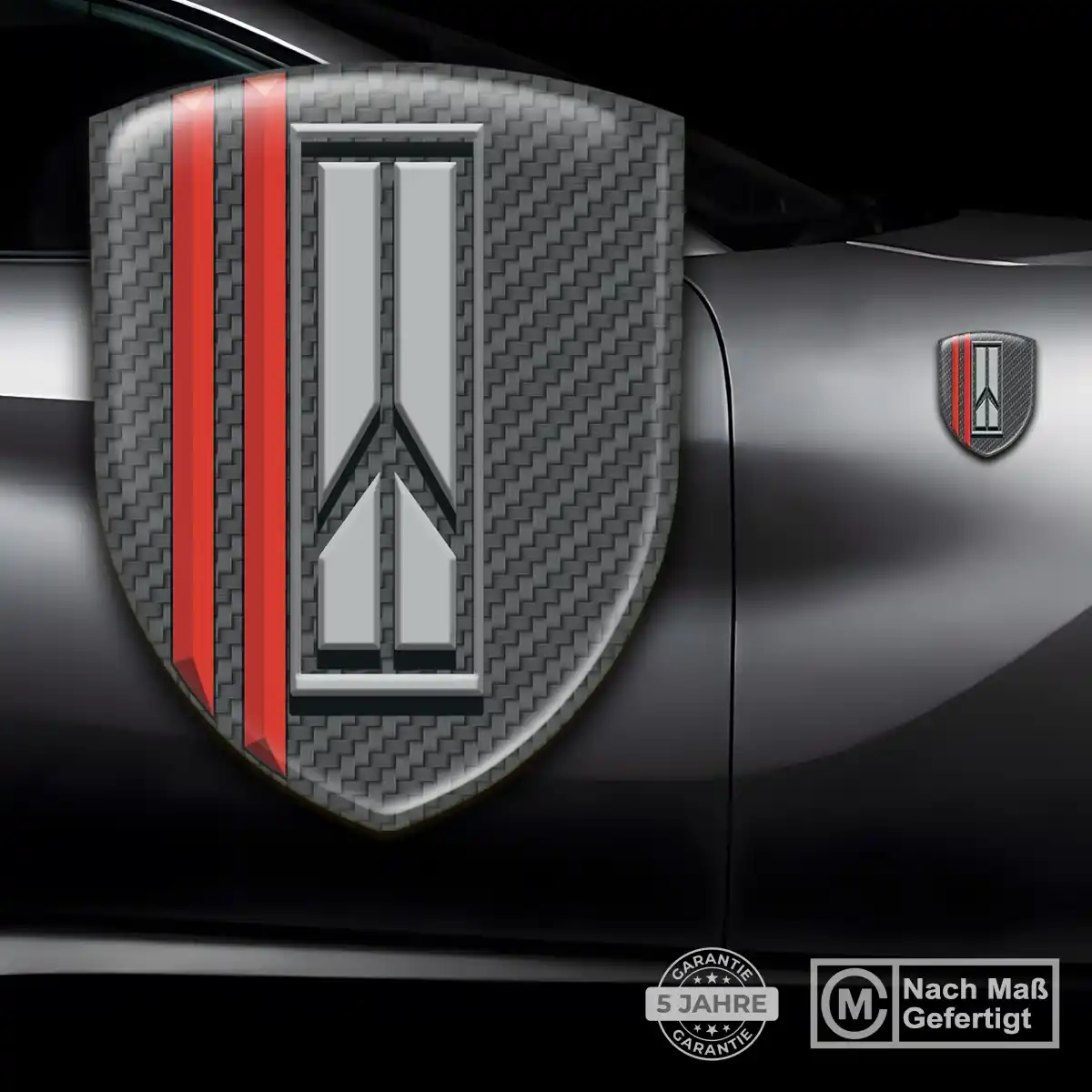 Oldsmobile Wappen Aufkleber Interieurdesign