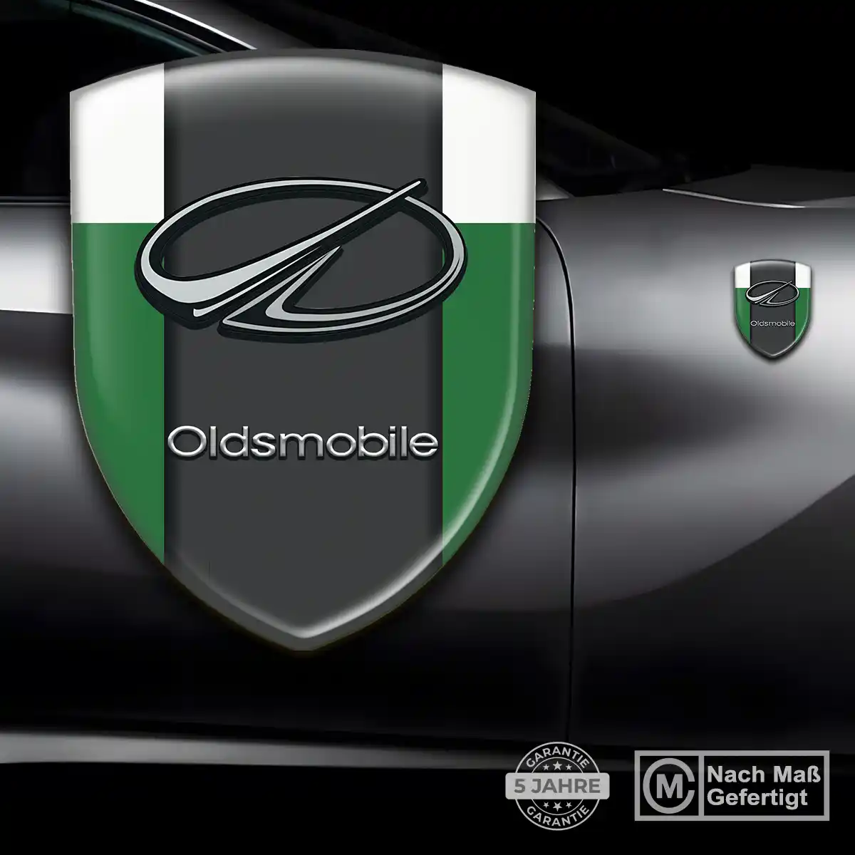 Oldsmobile Wappen Aufkleber Markenedition