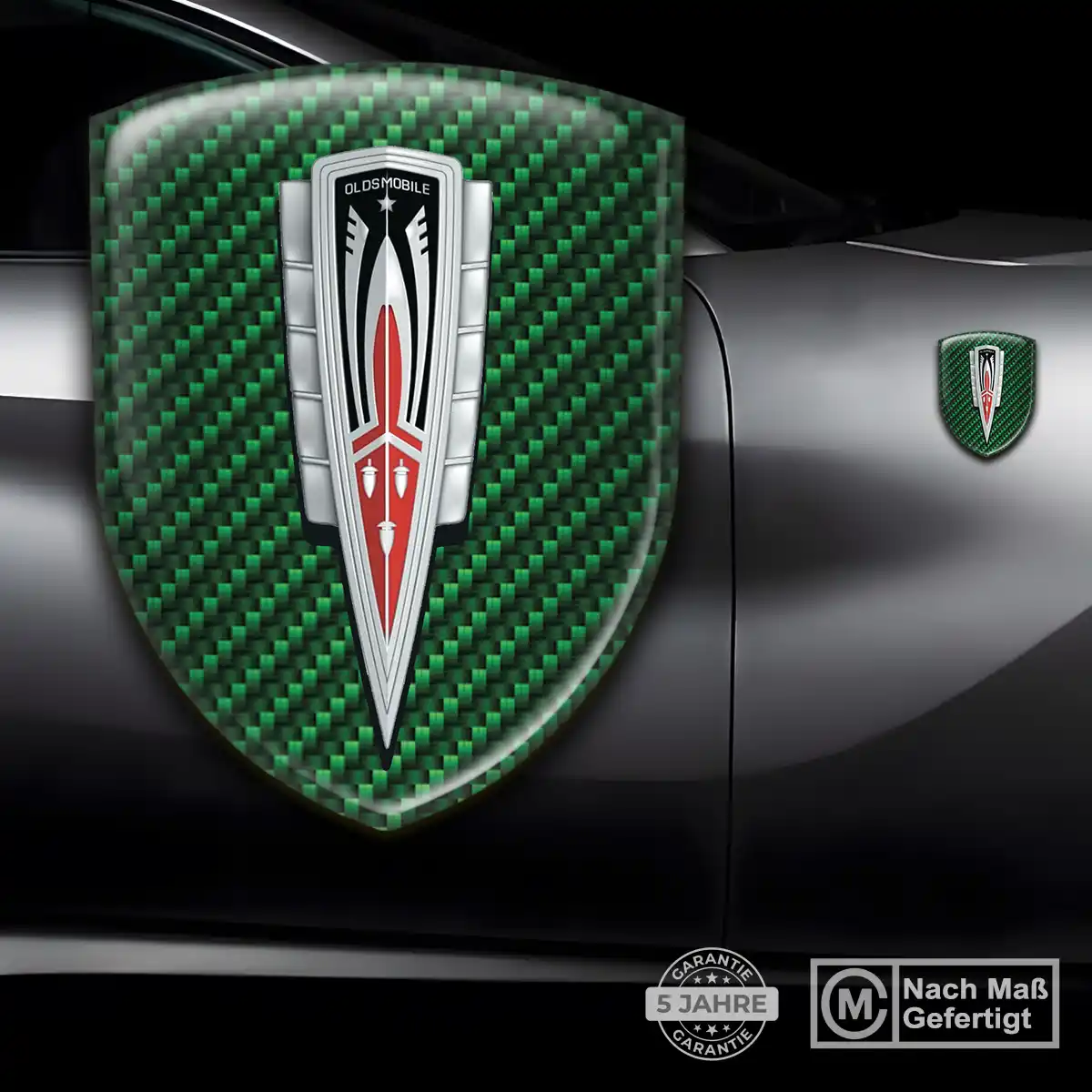 Oldsmobile Wappen Aufkleber Modernes Design
