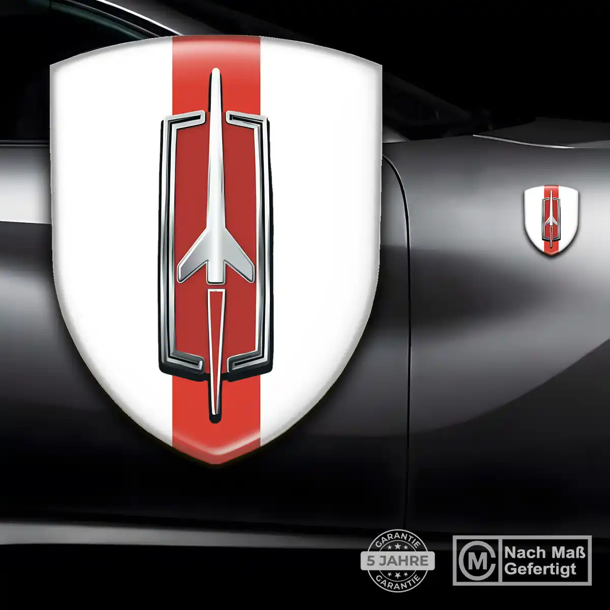 Oldsmobile Wappen Aufkleber Tuningfahrzeug
