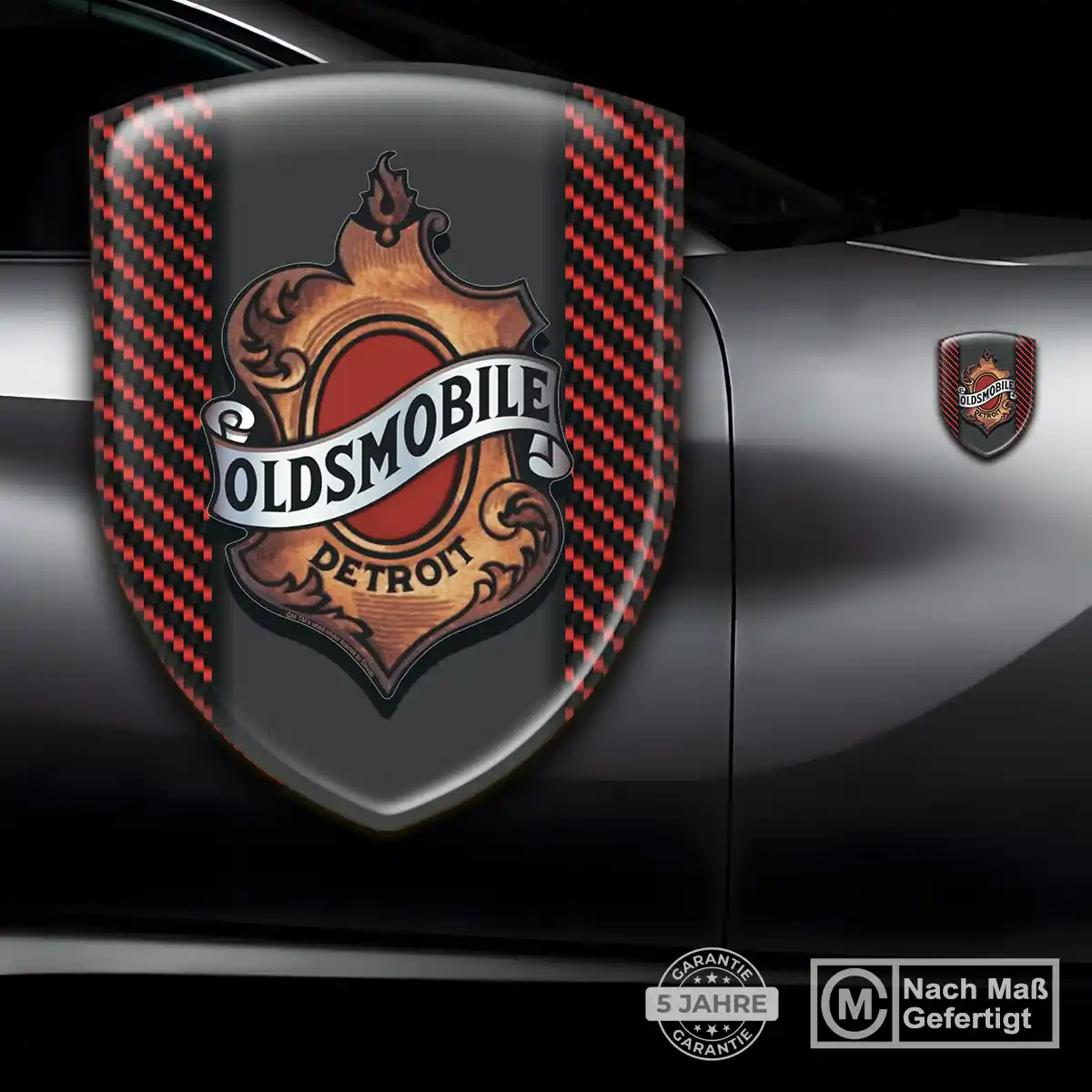 Oldsmobile Wappen Emblem Aufkleber Ausdrucksstarkes Design