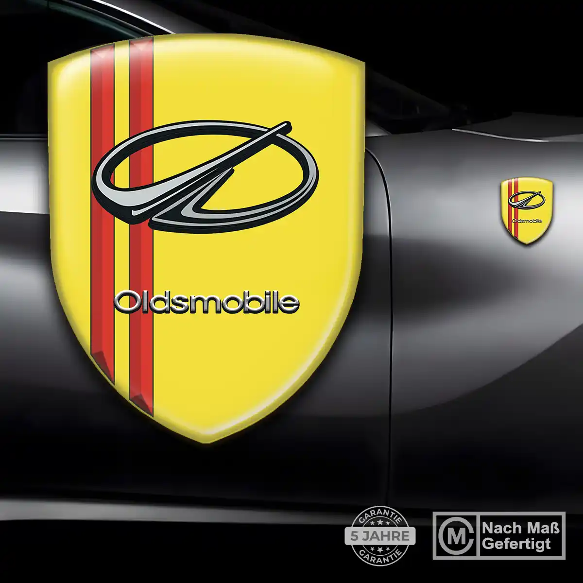 Oldsmobile Wappen Emblem Aufkleber Auto Edles Design